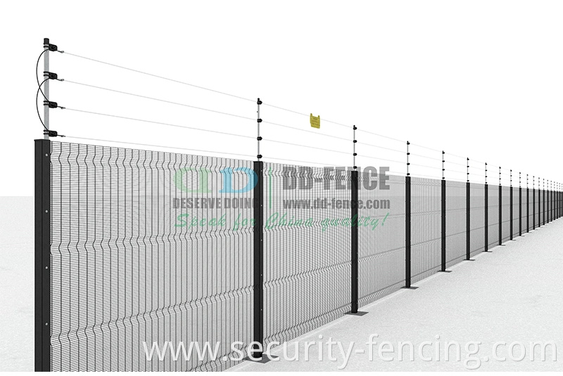 High Voltage Pulse Electric Fence Alarm System for Farm